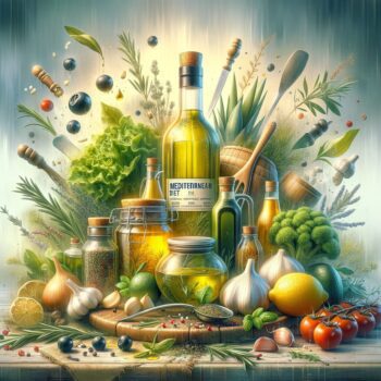 What is Mediterranean dressing made of?